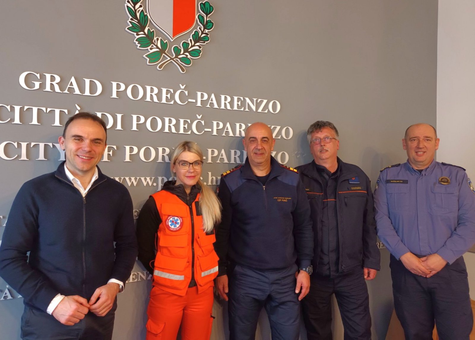 U Poreču održan prijem za hitne službe uoči obilježavanja Europskog dana broja 112